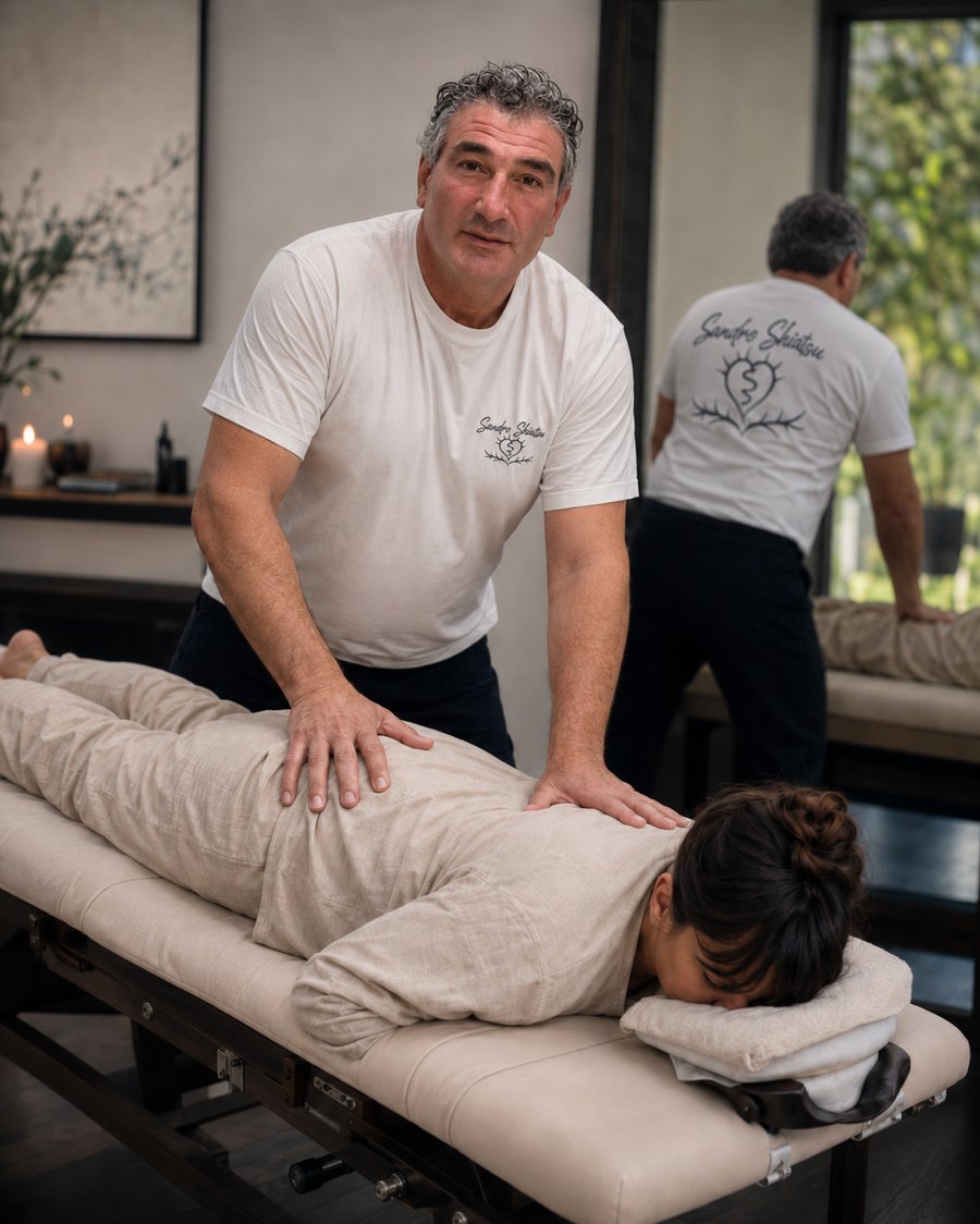 Sandro, operatore Shiatsu certificato